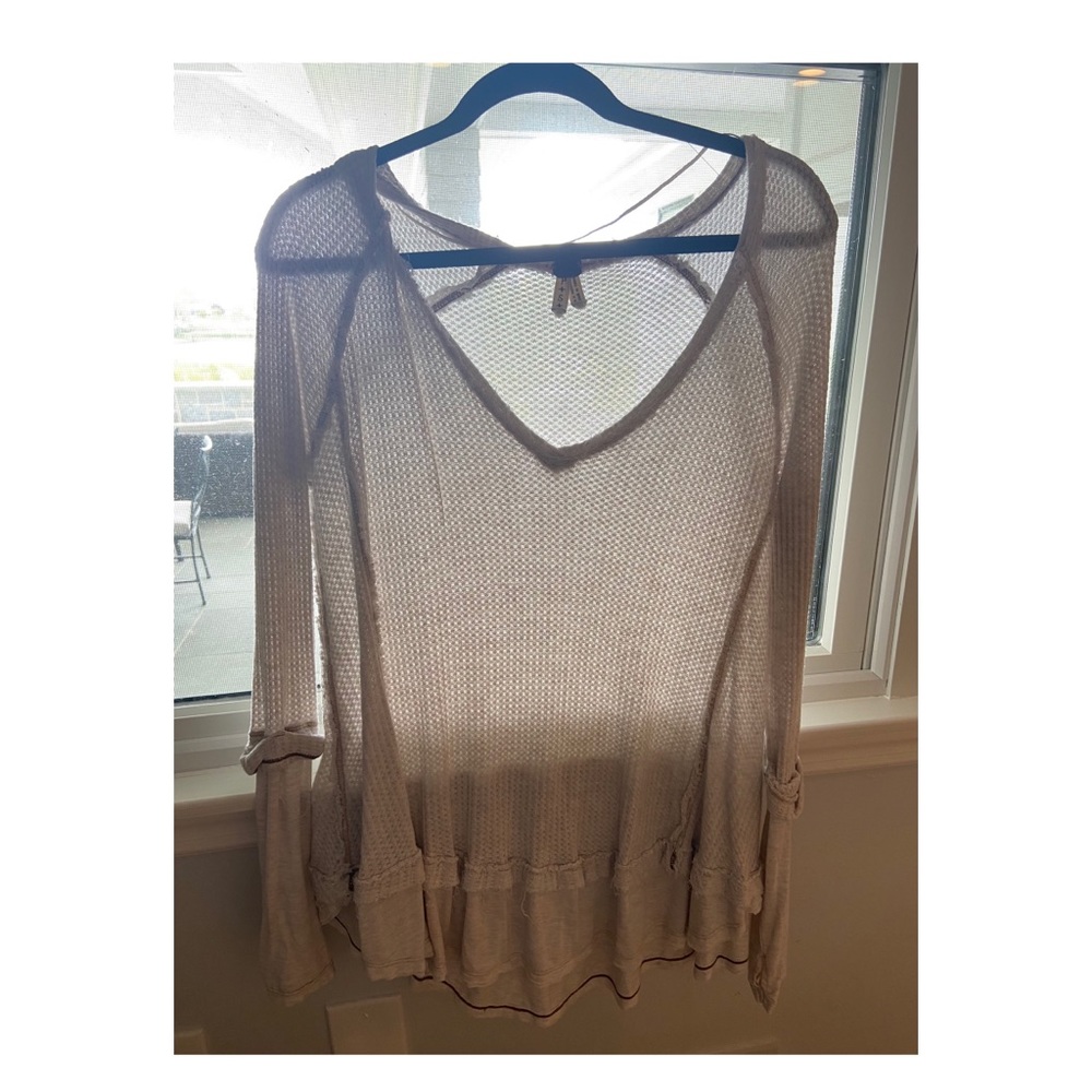 FREE PEOPLE LONG SLEEVE SHIRT